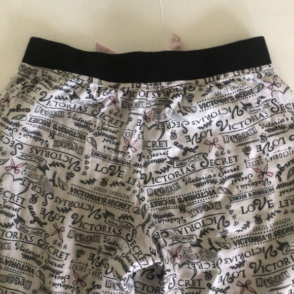 VICTORIAS SECRET COTTON MODAL GRAPHIC SAYINGS SLEEP PAJAMA PANTS XS - Picture 5 of 14